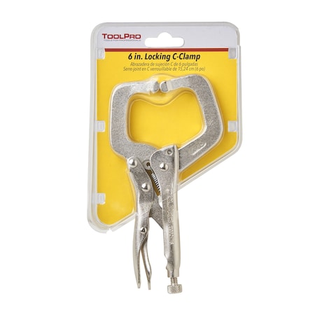 Toolpro 6 in Locking CClamp TP02176
